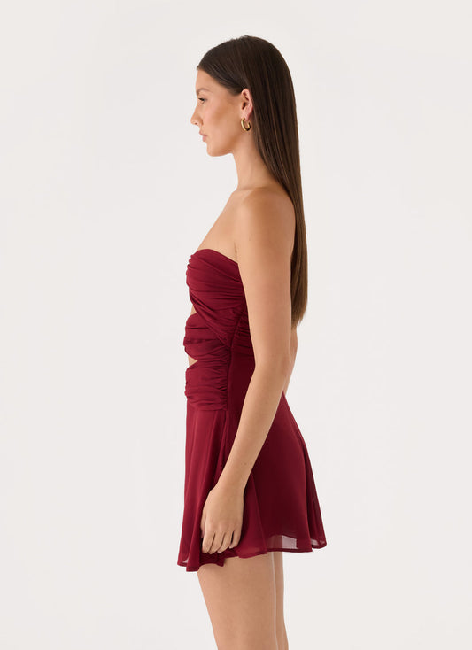 Rossie Strapless Mini Dress