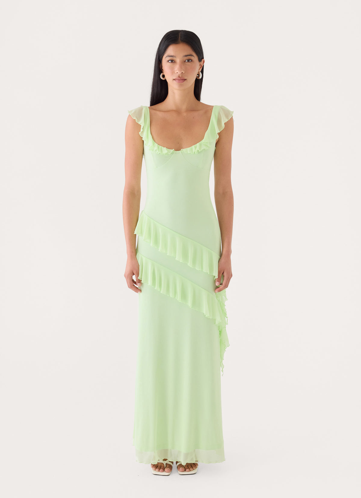 Soreline Ruffle Maxi Dress