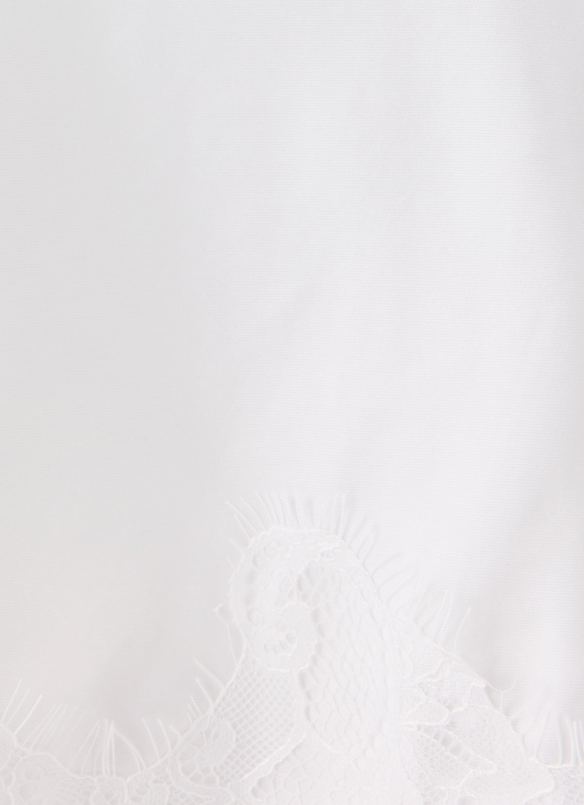 Argelia Lace Trim Midi Skirt