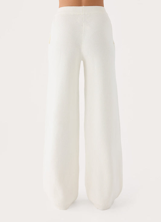 Cauaria Button Low Rise Knit Pants