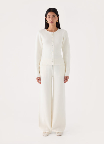 Cauaria Button Up Cardigan