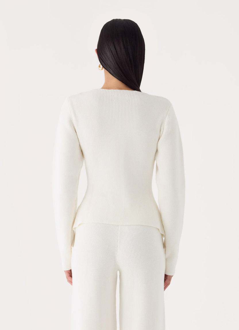 Cauaria Button Up Cardigan
