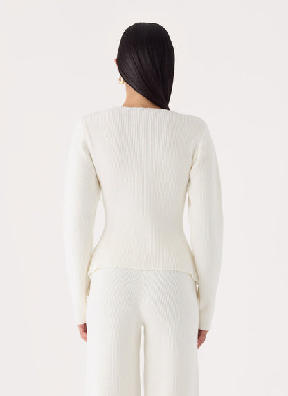 Cauaria Button Up Cardigan