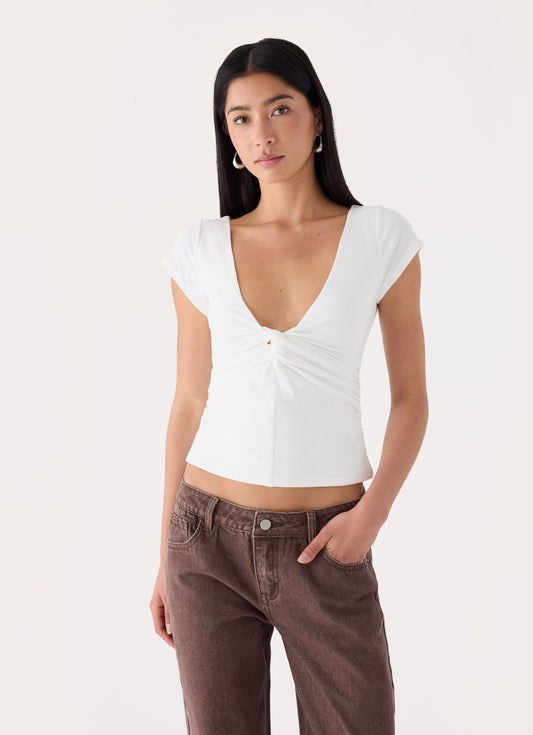 Derrie White Top