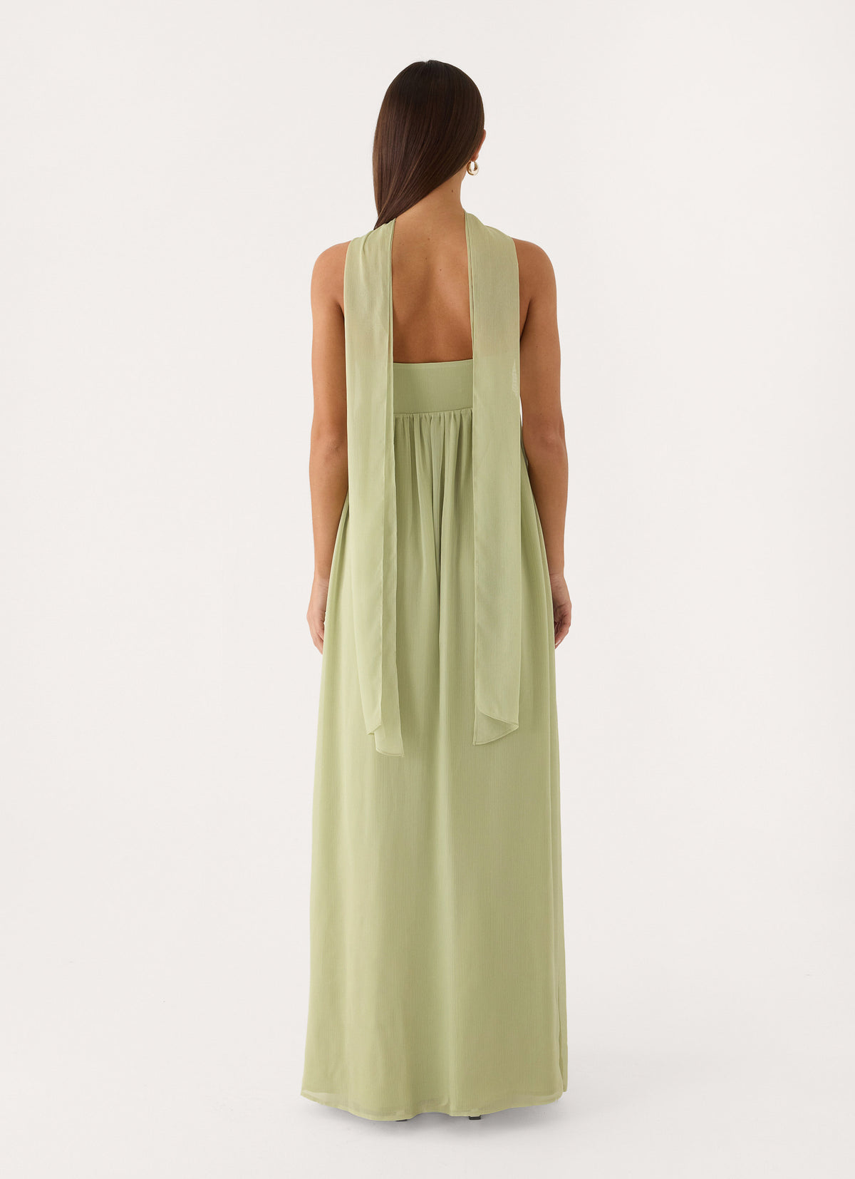 Elarose Scarf Maxi Dress
