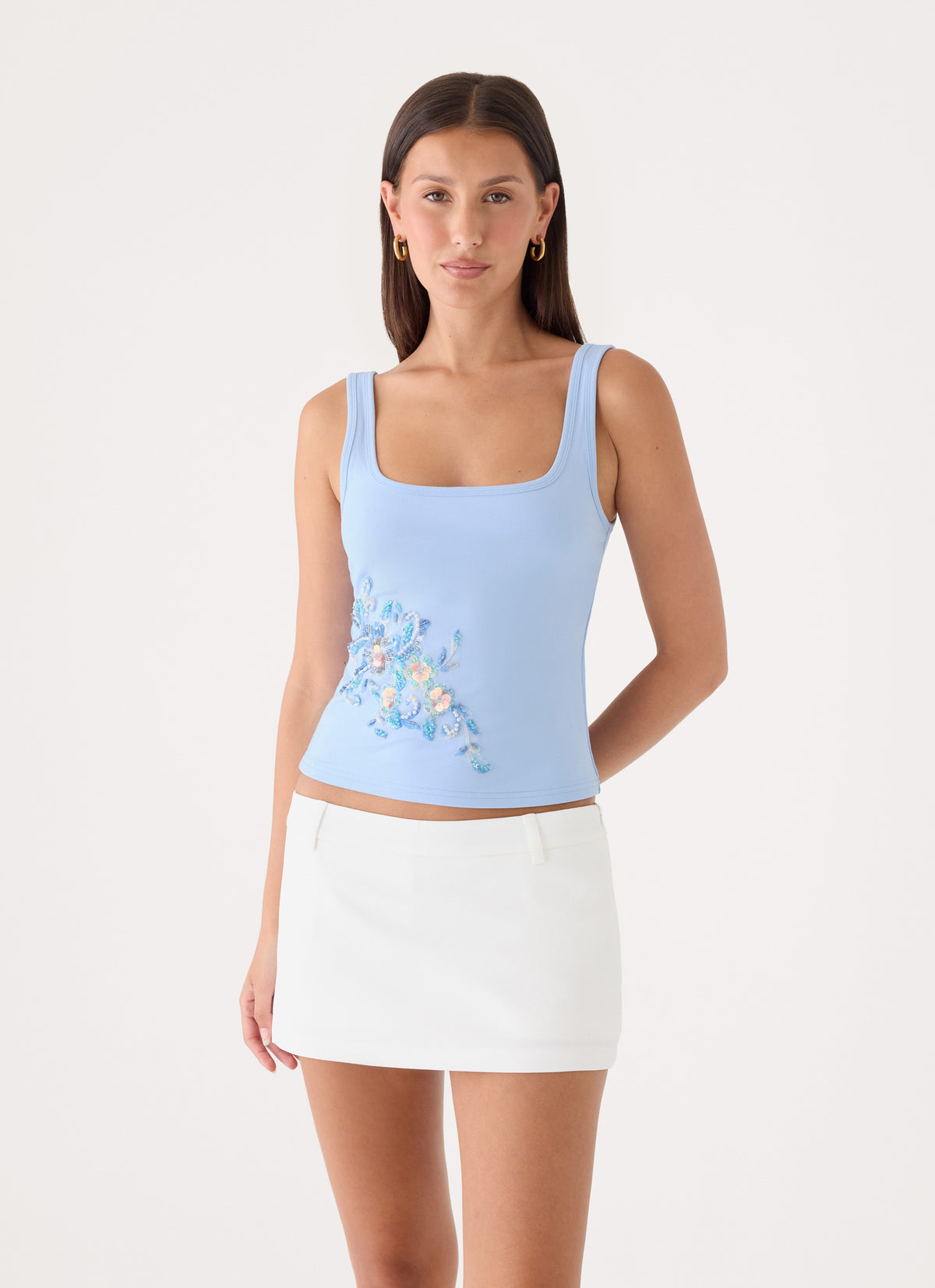 Michele Floral Top