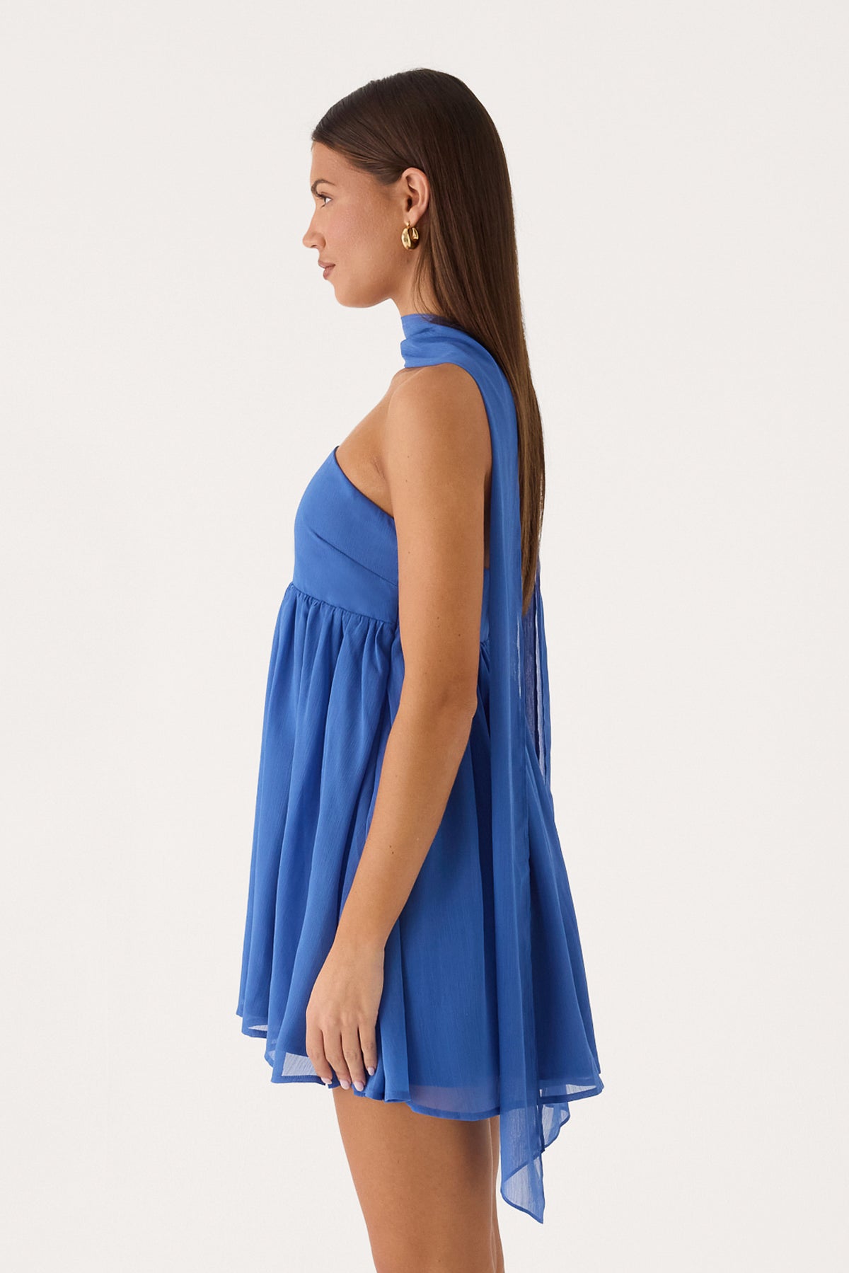 Romara Scarf Mini Dress