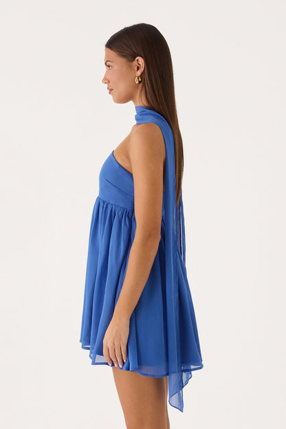 Romara Scarf Mini Dress