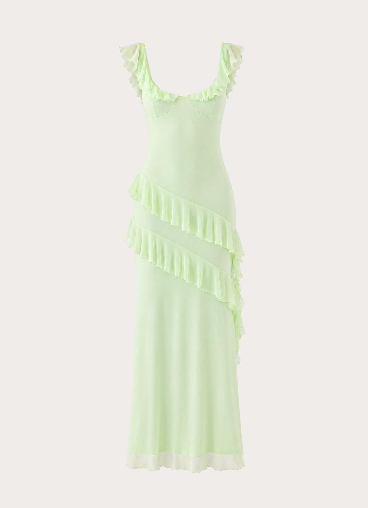 Soreline Ruffle Maxi Dress